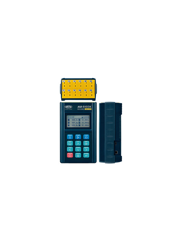 Anritsu AM-9100 twelve-channel temperature data logger