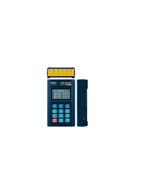 Anritsu AM-9000 six-channel temperature data logger