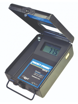 EDL Steel-Cased Pocket-Probe Digital Thermometer