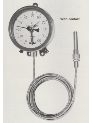 Hyoda (Japan) Drip Proof Bimetal Thermometer S6