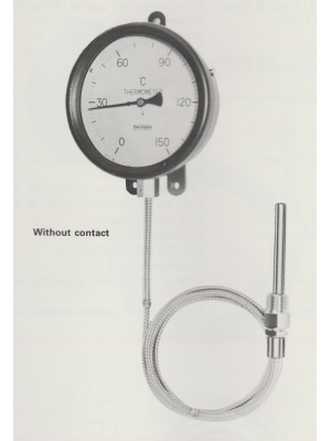 Hyoda (Japan) Drip Proof Bimetal Thermometer S6