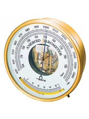 Barometer with Thermometer Analog