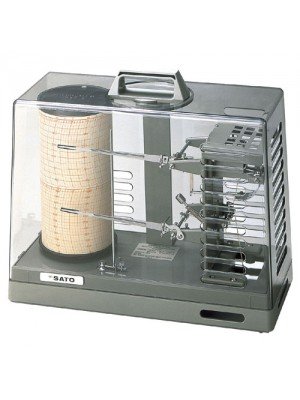 Sato Thermohygrograph Sigma II 7210-00 7211-00