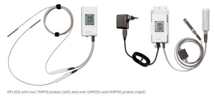 Data logger di temperatura e umidità wireless VaiNet RFL100 - LabWorld