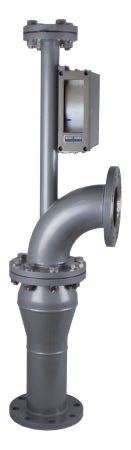Ryutai Kogyo EM Series metal tube flowmeter with side outlet